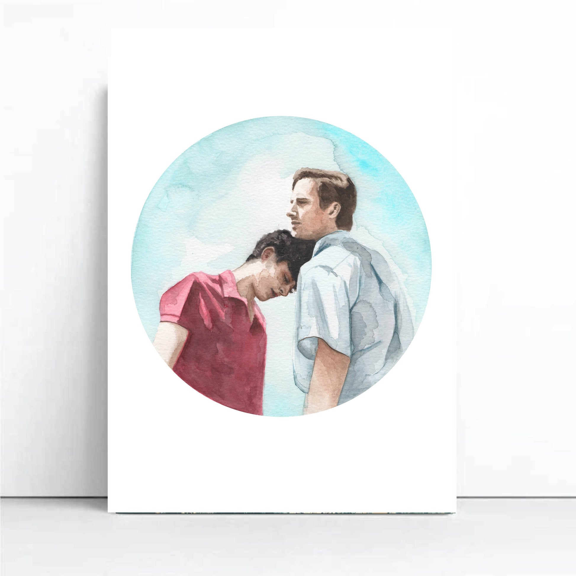 Call Me By Your Name 'Oliver & Elio' | Art Print