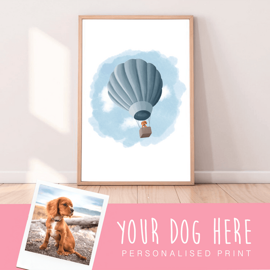 Dogs on Adventures | Personalised Wall Art Print