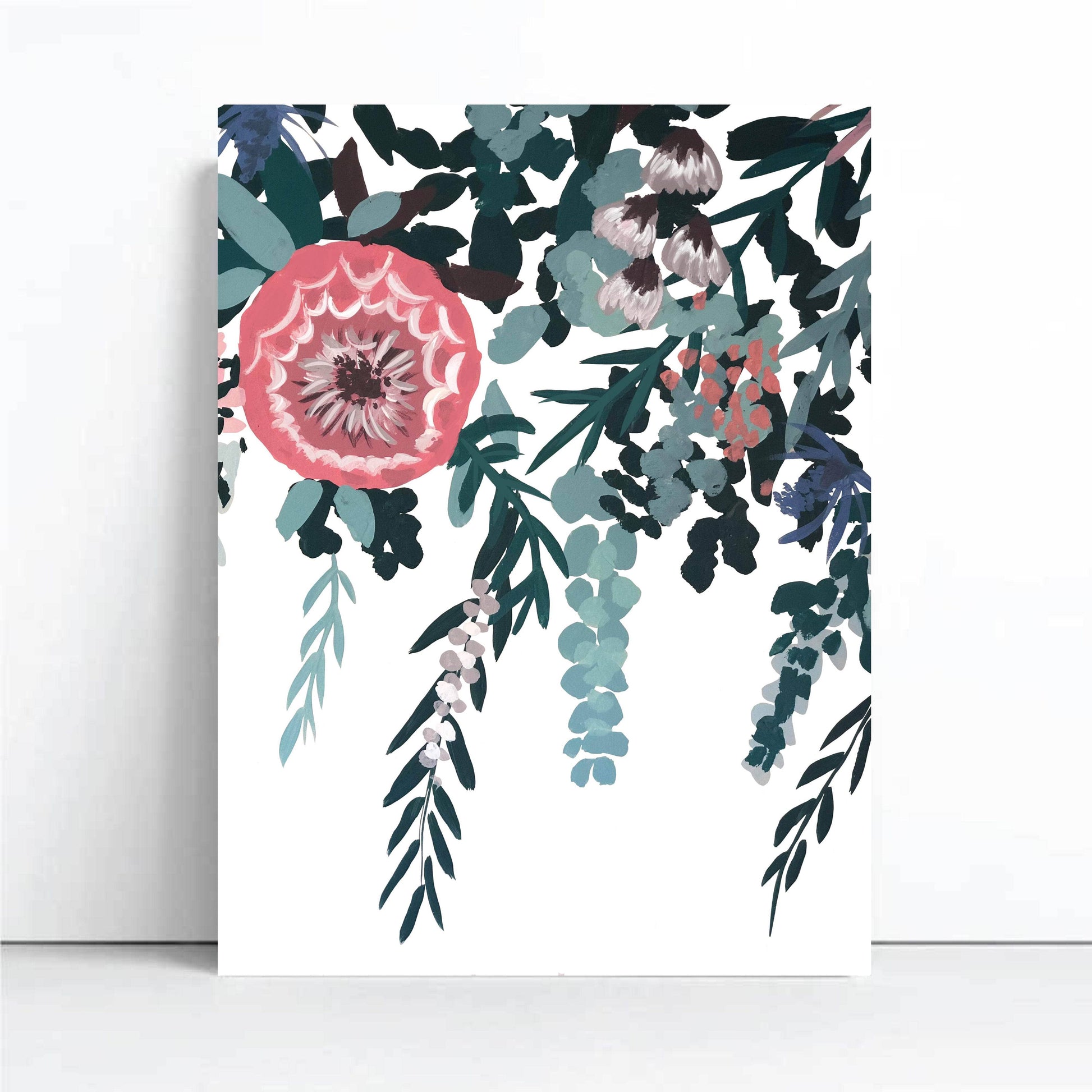Fiore Three | Floral Wall Art Print