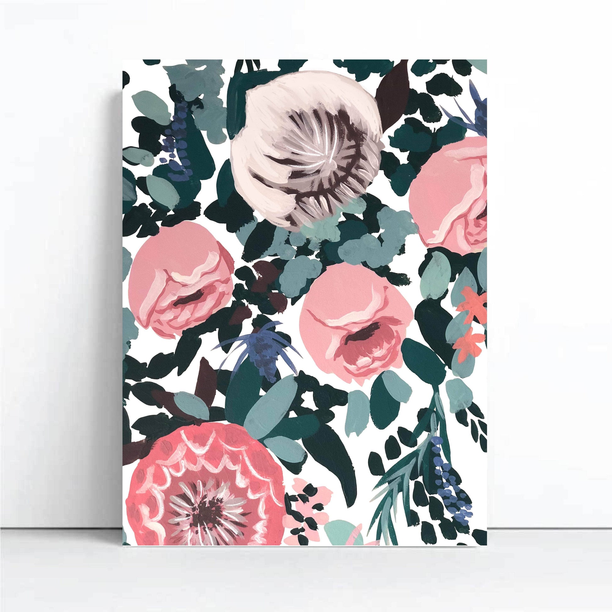 Fiore Two | Floral Wall Art Print
