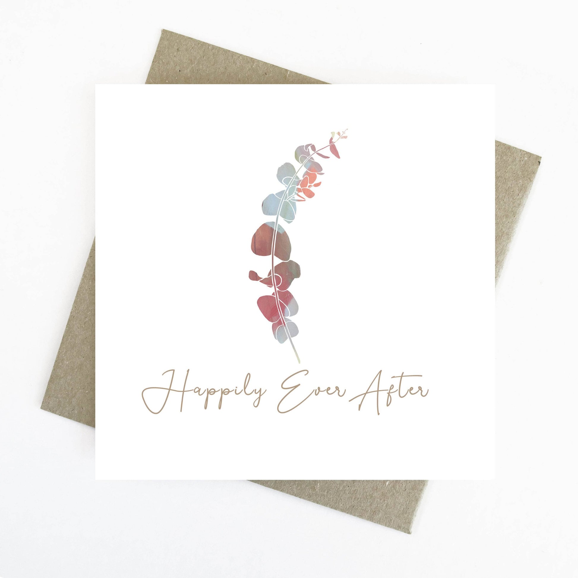 Happily Ever After - Wildflower Greeting Card