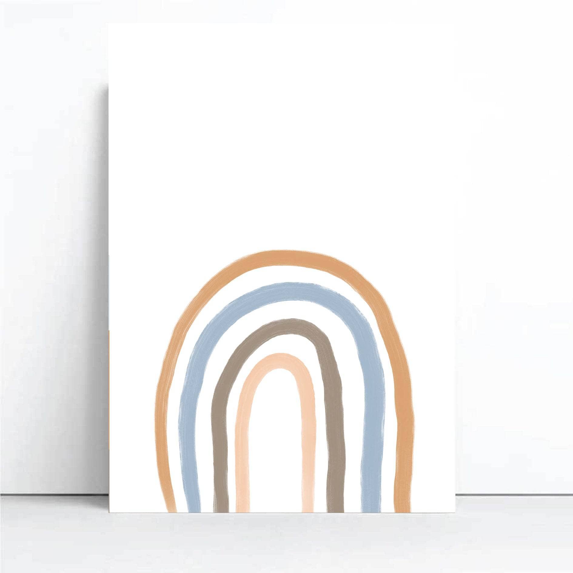 Kids Nursery Wall Art Print Over the Rainbow - Main Image