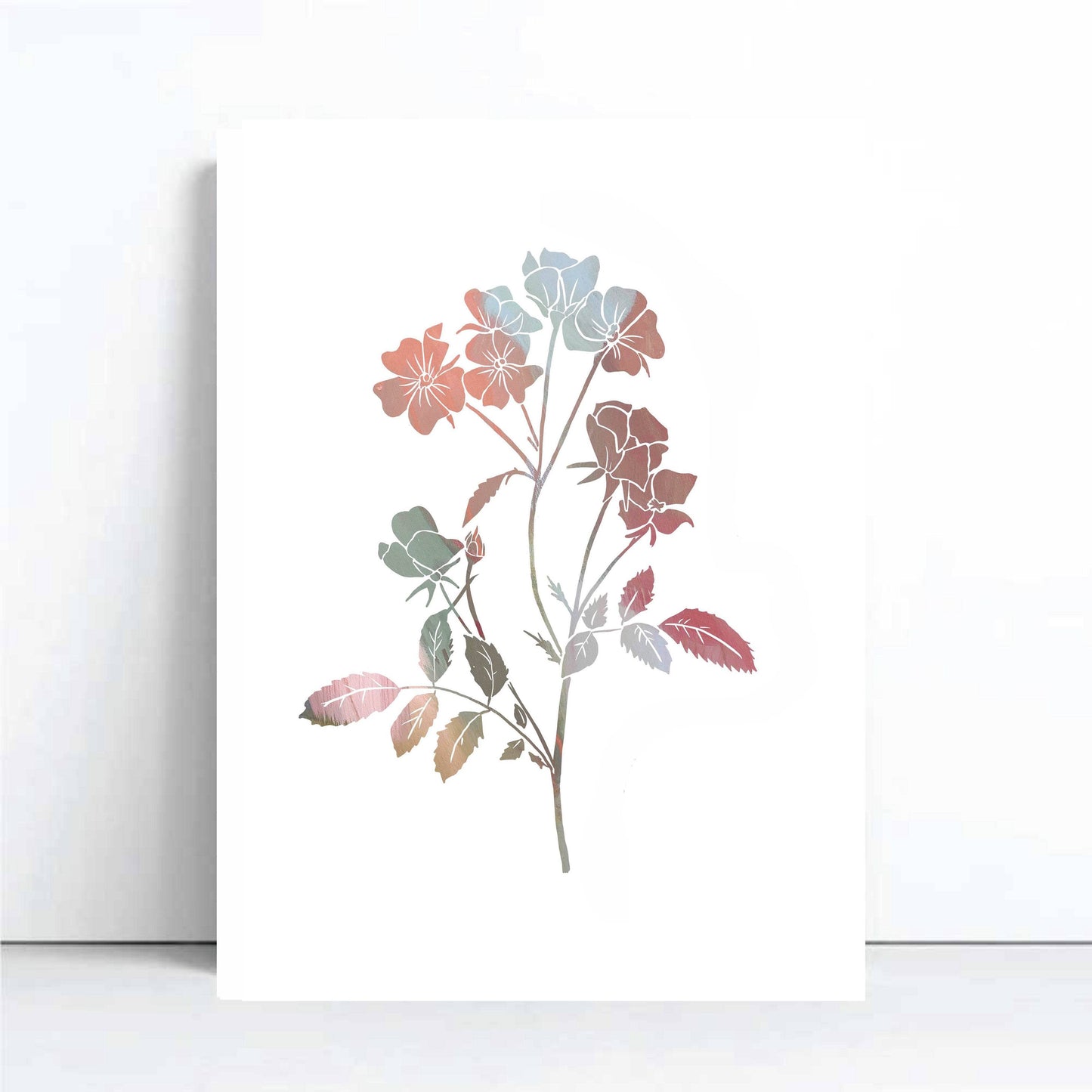 Wildflower Wall Art Print | Delicate Florals